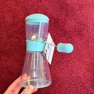 Martha Stewart Blue Hand-Crank Food Chopper